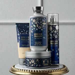 BATH AND BODY WORKS DREAM BRIGHT BODY CARE SET